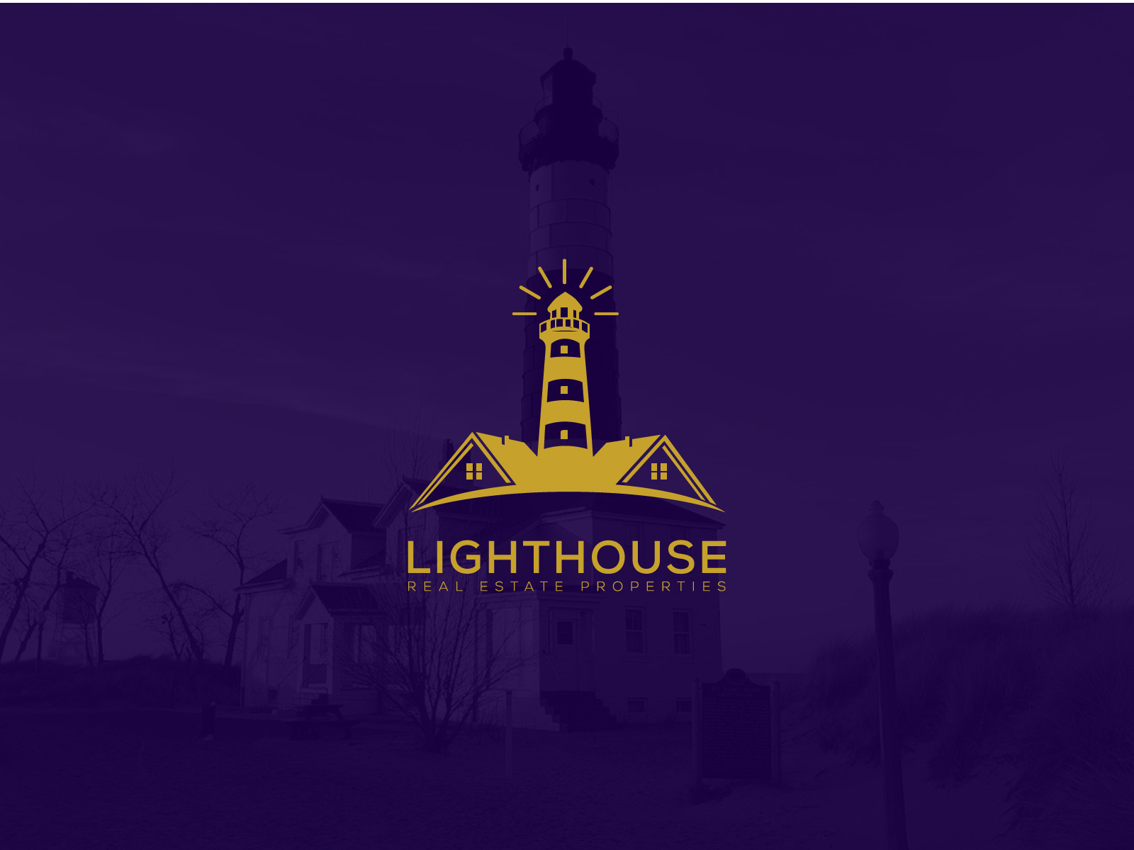Lighthouse Real Estate Logo by Monjurul Hoque on Dribbble