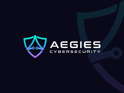 AEGIES is a Cybersecurity Logo