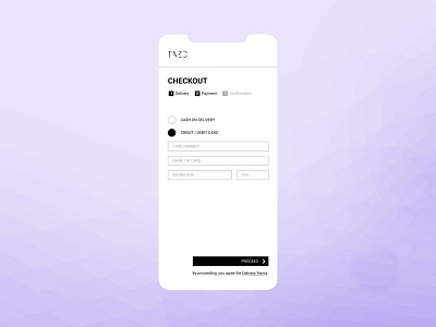 DAILY UI 002 - Credit Card Checkout