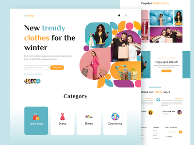 online Shopping Website Design