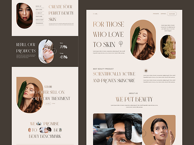 Beauty product website