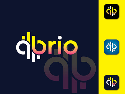 qbrio logo design app logo apparel branding design finance logo logo design logodesign minimal minimalist logo minimalistic music logo