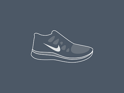 Nike Running Shoe illustration nike running shoe sneaker vector