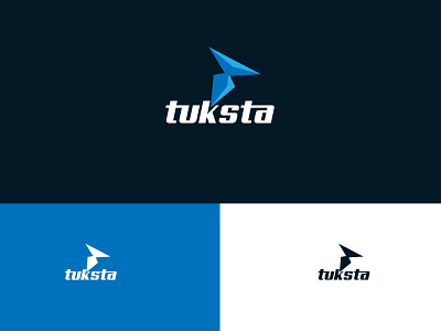 TUKSTA branding design logo logo design minimal modern logo vector versatile logo