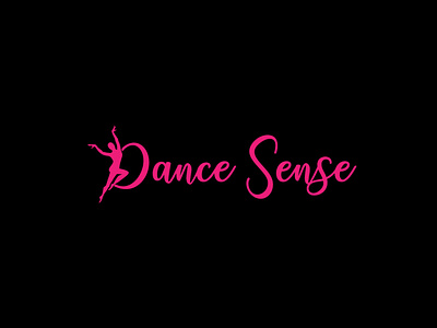 DANCESENSE branding flat logo logo design minimal typography