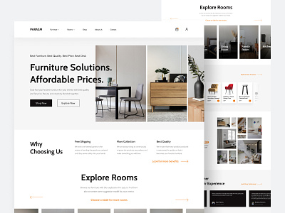 PARASM - Furniture Landing Page Exploration