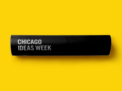 Chicago Ideas Week '14 branding colorful accents dope monotone new shit yo mama
