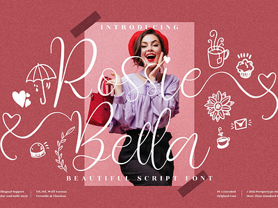 Rossie Bella - Beautiful Calligraphy Font