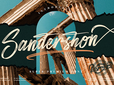 Sandershon - Premium Brush Font