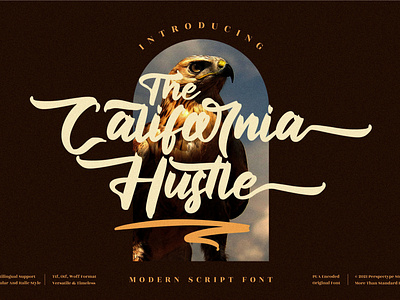 The California Hustle - Modern Script Font