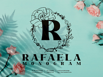 Rafaela Monogram - Decorative Font