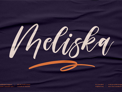 Maliska - Handwritten Script Font