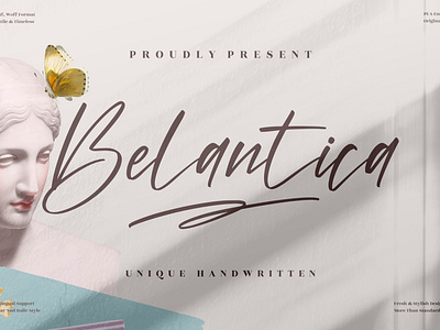 Belantica - Premium Handwritten Font