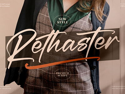 Rethaster - Modern Calligraphy Font