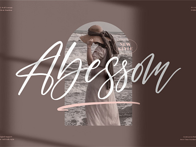 Abessom - Handwritten Font