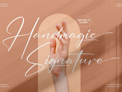 Handmagic Signature - Stylish Signature Font