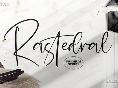 Rastedral - Beautiful Handwritten Font