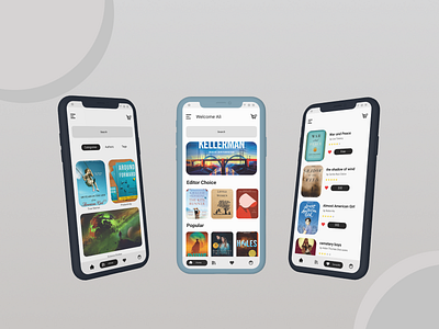 Booky-Book App Design adobe adobe xd app app design app ui app ui ux app ux app xd design figma figma app graphic design illustration logo ui uiux ux webui xd