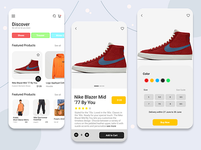 E-Commerce APP uiux Design