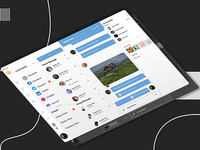 Message Dashboard- Ui/Ux Design