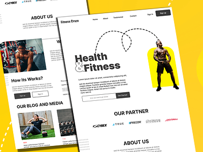 Fitness Personal Training Flyer by Ammad khan on Dribbble