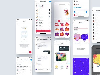 Fintech app UI