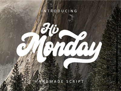 Hi Monday Script Font