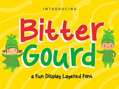 Bitter Gourd Display Font