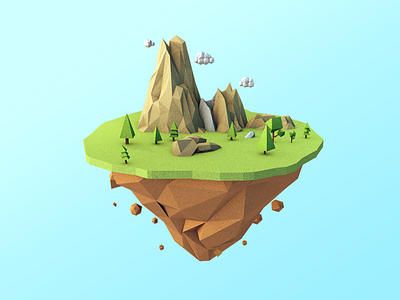 Low Poly ，First attempt