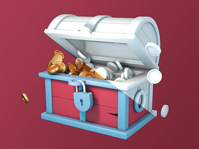 treasure box c4d