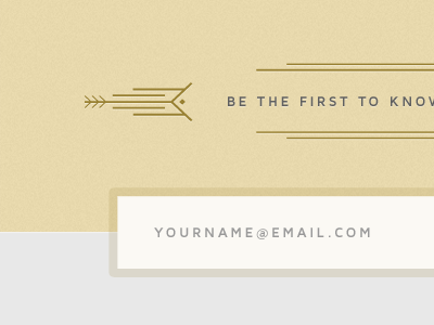 Email signup