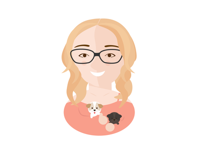 Becca the puppy owner