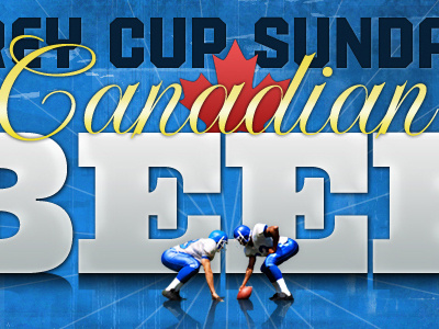 Canadian Beer Ad beer canadian football