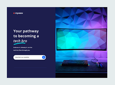 Landing page UI landing page