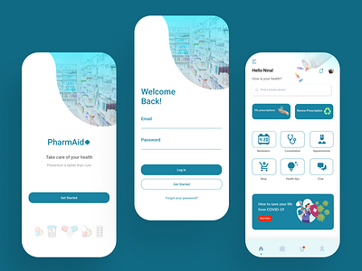 Medical App UI medical app pharmacy