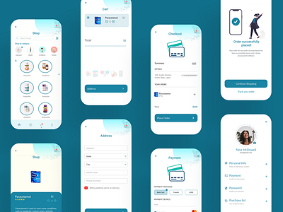 Medical App UI medical app pharmacy