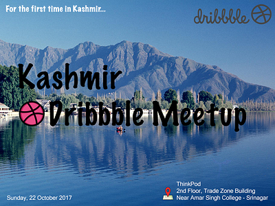 Kashmir Dribbble Meetup designers developers dribbble meetup kashmir