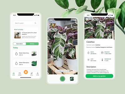 Plant care - Mobile IOS app