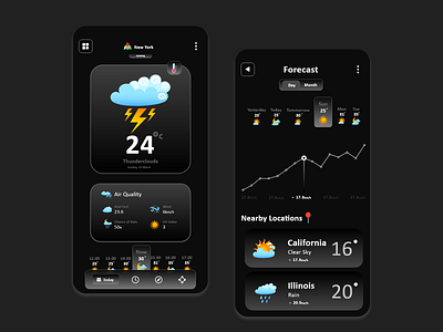Weather app branding design graphic design icon illustration logo ui ux vector