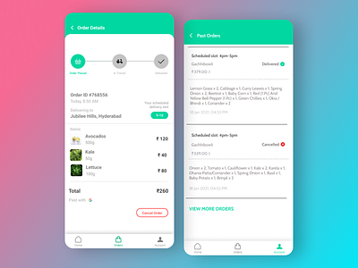 Order Summary app design graphic design illustration illustrator minimal typography ui ux vector