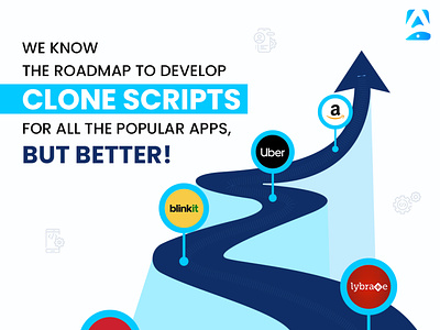 Clone App Development app appikrlabs cloneappdevelopment design graphic design roadmap