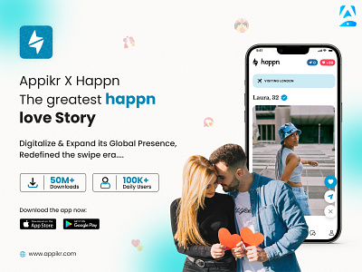 Happn - A perfect dating app for you to use now! app branding dating dating app dating apps dating site design graphic design illustration logo motion graphics ui ux vector