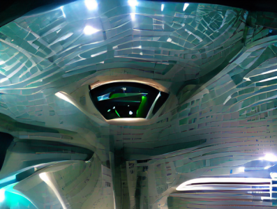 Inside a Alien Space Ship alien craft