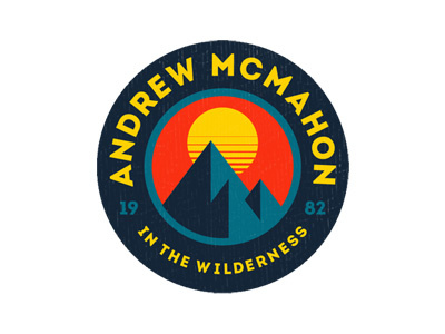 Mountains andrew mcmahon apparel merch music tshirt