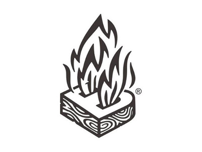 BONFIRE b bonfire graphic logo shop