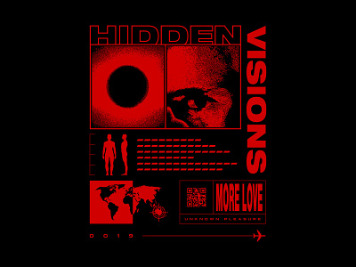 Hidden Visions apparel australia clothing brand design t shirt