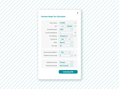 Daily UI 004 - Calculator ui