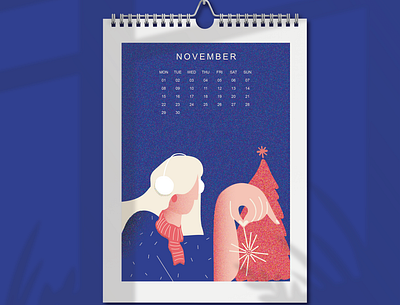 Illustration calendar calendar characterdesign illustration vector