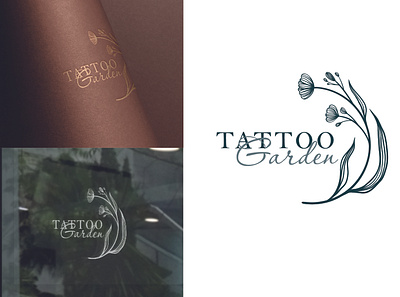 Tatto Garden Logo graphicdesign logodesign logotype typogaphy