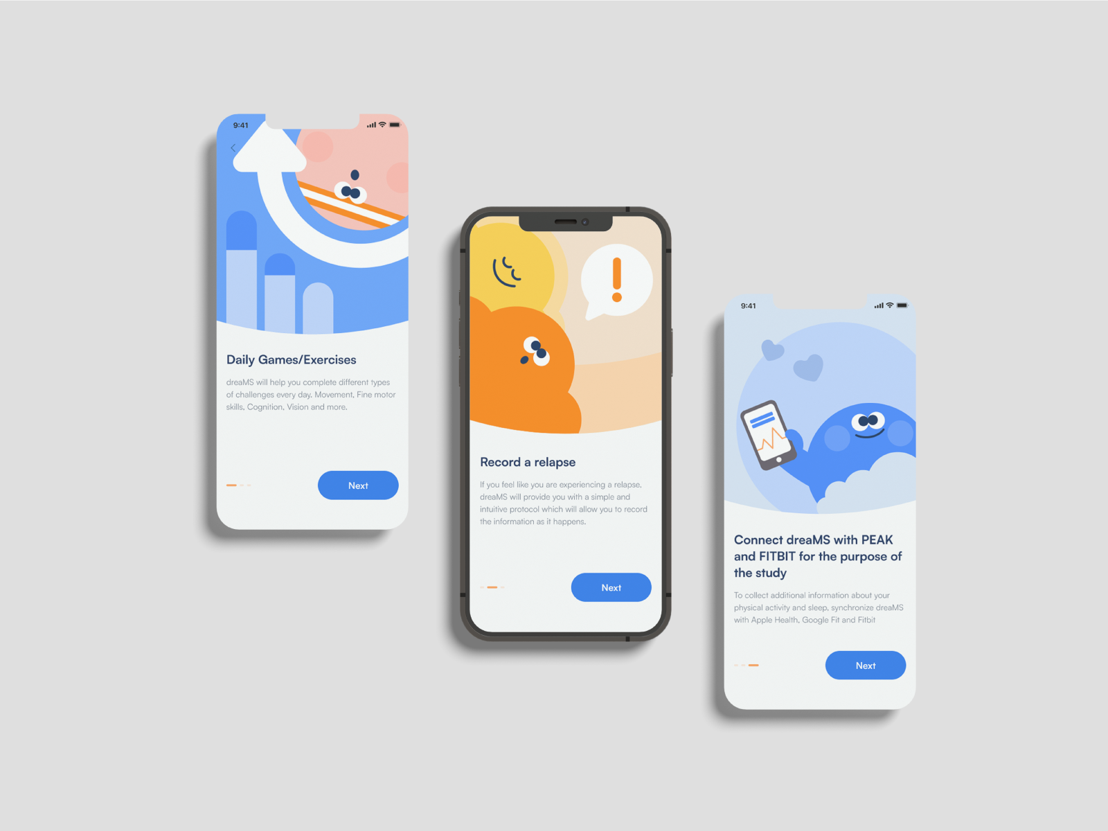 Dreams Mobile App by Liliana on Dribbble